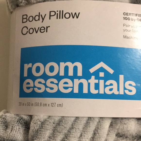 Room Essentials Bedding Room Essentials Body Pillow Cover Poshmark
